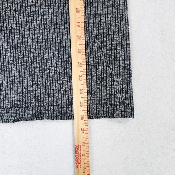 Athleta Shirt Womens Small Gray Ribbed Renew Knit Tank Top Sleeveless Casual - Picture 5 of 8